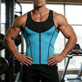 Men's workout compression tank top - sweat-wicking, slimming, and body shaping for fitness and weightlifting
