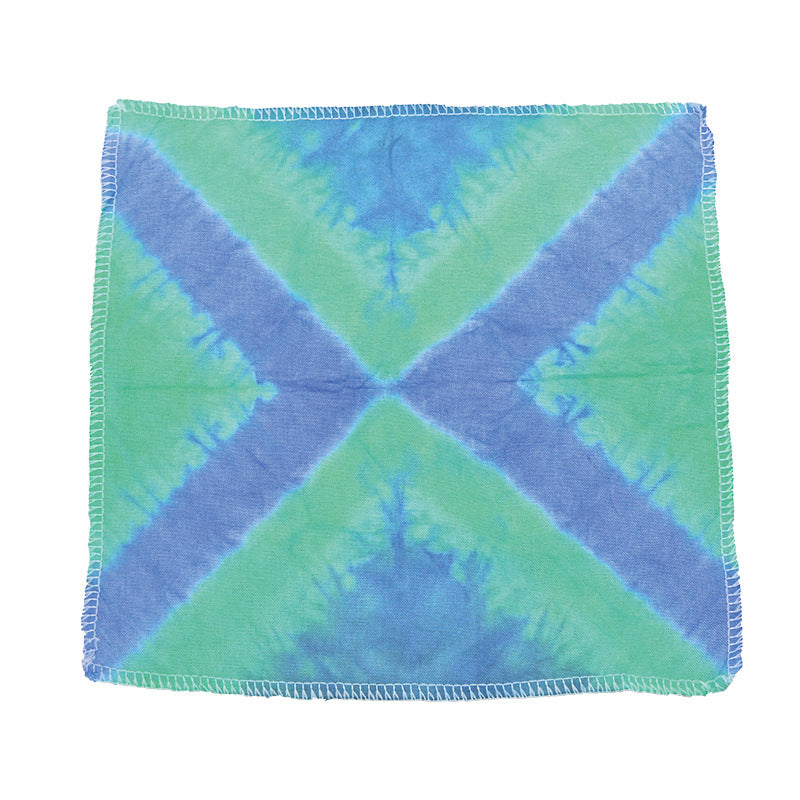 Science and technology small production handmade tie-dye handkerchief inheritance culture kindergarten primary school students scientific experimental teaching aids, wholesale