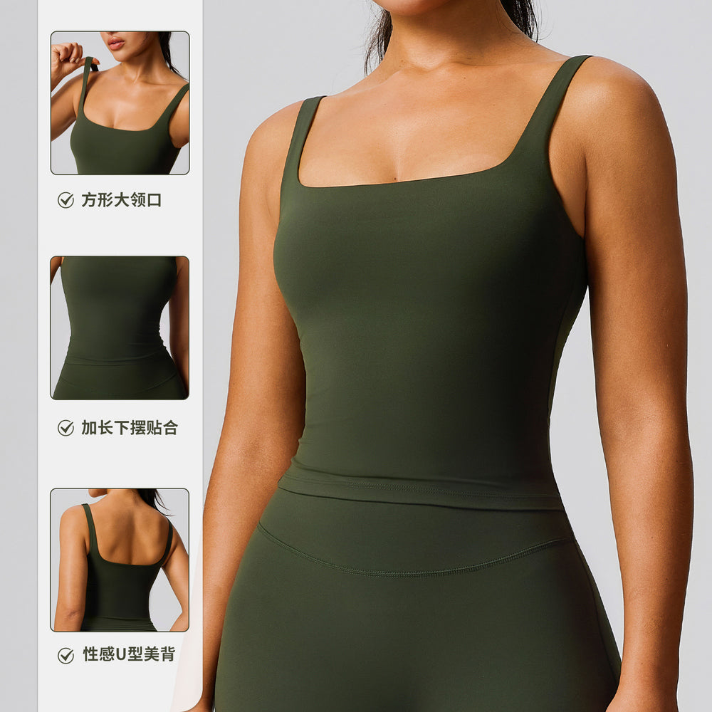 Fashionnew arrival quick-drying yoga vest outwear running quick-drying fitness clothes for women tight-fitting breathable back sports intimates