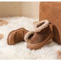 Kids' & baby's snow boots: new  winter collection - girls' thickened fleece-lined cotton boots, boys' warm first walker cotton shoes