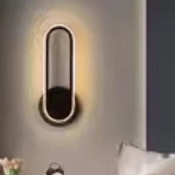 Minimalist nordic wall lamp - bedroom bedside, living room accent wall, hallway, entryway led rotatable hotel wall sconce
