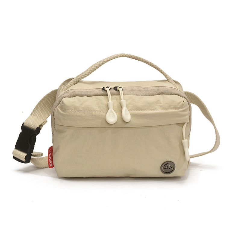 Cross-border leisure sports messenger bag women's 2025 new trend portable pillow bag foreign style macaron shoulder bag