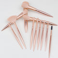 12-piece soft bristle makeup brush set - factory direct, complete beginner kit, beauty tools, eyeshadow brush, powder brush