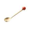Orange ice scoop