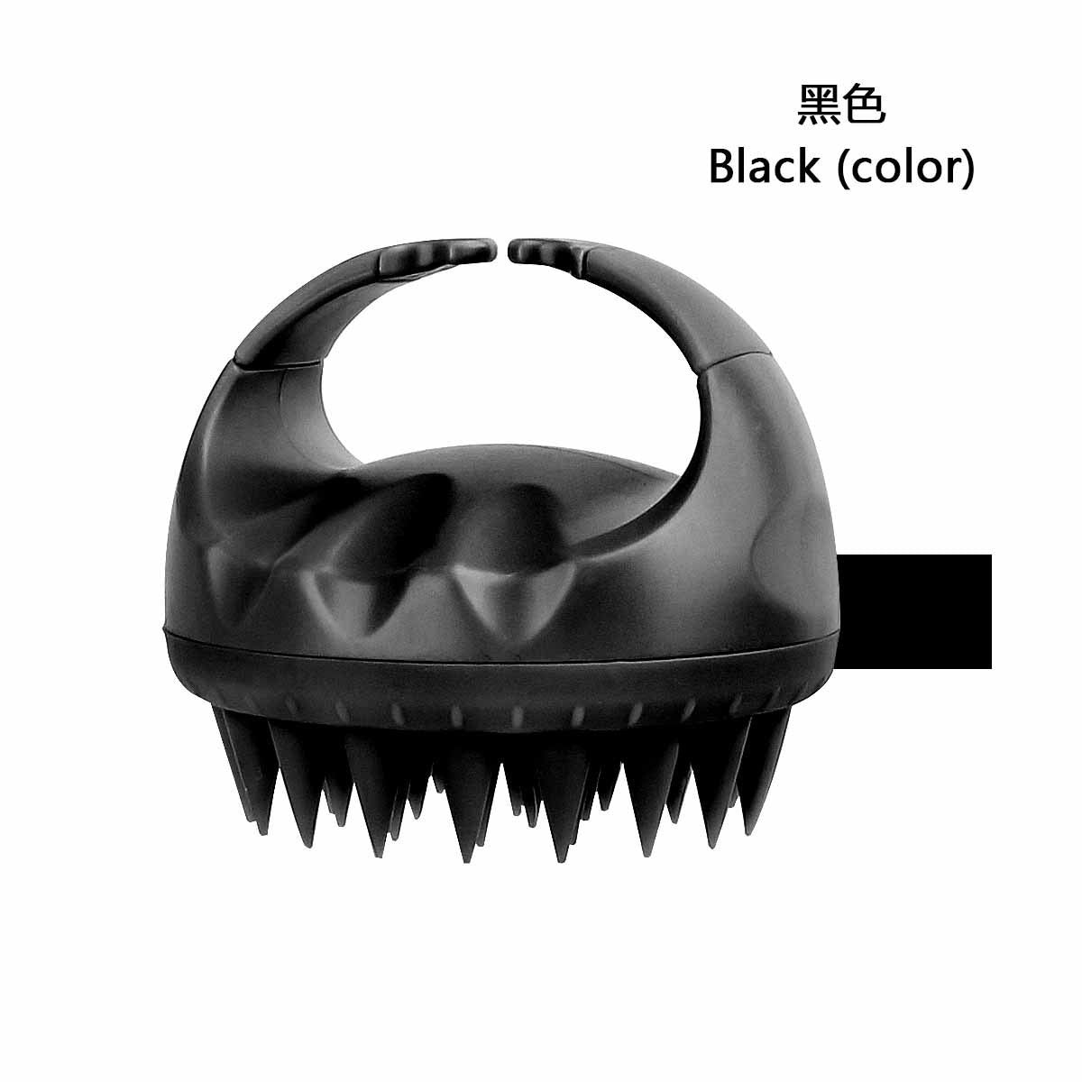 Color Silicone Shampoo Brush Massage Brush Shampoo Artifact Head Massage Comb Hair Grabber Household Silicone Shampoo Brush