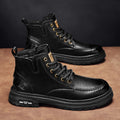 Fall and wintermen high-end bootsbest selling lightweight thick soleeasiest for matchbest sellingk-stylefashiontrendy men's shoes
