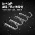 Bathroom kitchen bathroom s hook towel metal single hook detachable hanging rod storage rack accessories special