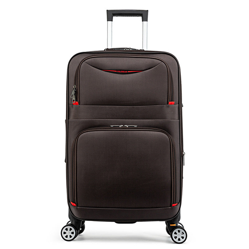 Processing custom large-capacity suitcase men's trolley case Oxford cloth universal wheel password suitcase children's leather luggage