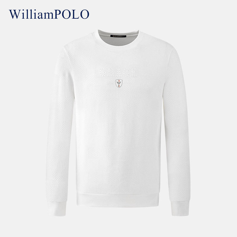Emperor Paul Sweater Men's Autumn New Crew Neck Pullover Bottom Shirt Fashion Casual Long Sleeve T-Shirt Men's Sweater