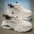 Men's chunky sneakers 2025 new winter versatile casual running shoes men's thick-soled casual athletic shoes