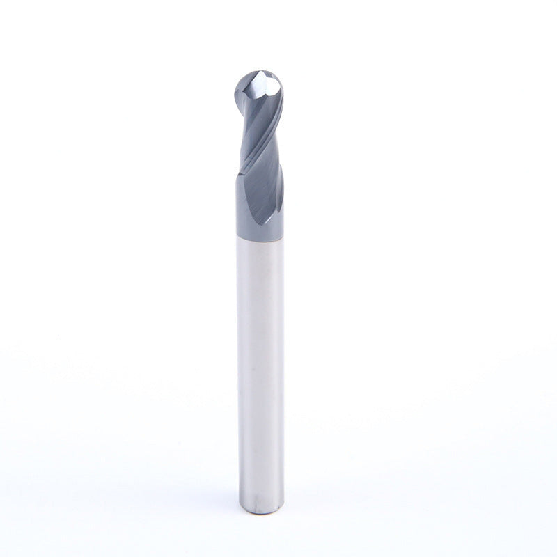 Ball end milling cutter 55 degree 2 edge steel ball milling cutter coated cnc numerical control tool particle carbide ball cutter