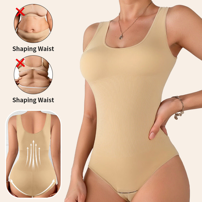 fashion body shaping jumpsuit with buttons and crotch corset waist body shaping corset tummy control corset breast support body shaping intimates