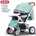 9912 high view baby stroller - reclining, foldable, shock-absorbing, lightweight, two-way pushchair - direct from the manufacturer