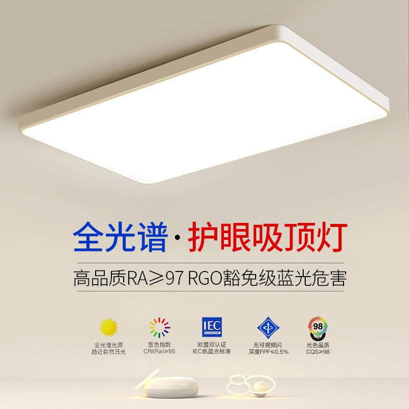 Atmospheric living room main light, dining room bedroom light modern simple led Nordic ceiling light whole house package lighting combination