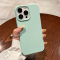 Suitable for apple 16promax leather texture simple pure color mobile phone case iphone11/13 anti-fall tpu protective cover