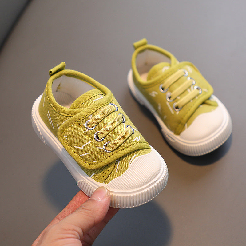 Kids' canvas shoes - new spring/autumn  collection: breathable casual low-top sneakers for boys (ages 1-6) and girls