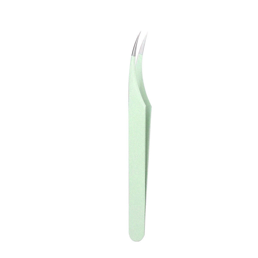 Glitter type grafted eyelash tweezers eyelash curler false eyelash tweezers eyelash tweezers poppy high precision factory wholesale