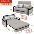 Sofa bed dual-purpose foldable small apartment living room multi-functional telescopic bed popular detachable washable fabric single sofa bed