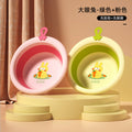 Newborn foldable washbasin - hanging kids basin, collapsible baby washbasin for home use, infant plastic basin