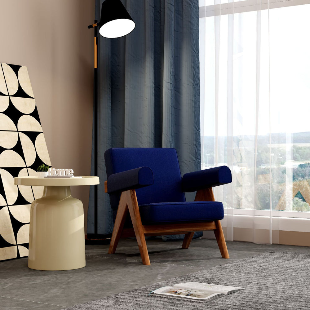 Negotiation table and chair combination, star hotel chair, rest, reception, sales suite, solid wood sofa chair, all solid wood