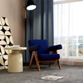 Negotiation table and chair combination, star hotel chair, rest, reception, sales suite, solid wood sofa chair, all solid wood