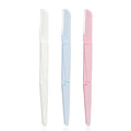 Portable eyebrow razor for women, folding eyebrow shaper, stainless steel micro-blade eyebrow knife, wholesale from manufacturer