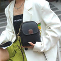 Top-grain leather 2024 new trendy fashion shoulder bag, stylish women's phone bag, soft leather versatile genuine leather handbag
