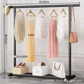 Simple clothes drying rack floor-standing clothes rack dormitory bedroom coat rack indoor balcony thickened rack for home