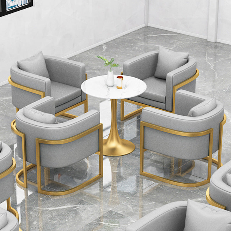 Nordic style coffee shop & bubble tea shop furniture set: tables, chairs, casual bar, lounge music, dining bar, commercial western restaurant booths & sofa combination