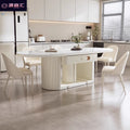 Fully automatic mahjong table & dining table combo - modern minimalist rock slab design for home use - multifunctional mahjong machine for dining room and living room