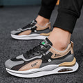 Spring men's shoes: breathable mesh, new 2025 styles, athletic running, casual, height increasing, summer dad shoes, trendy footwear