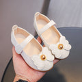 spring/autumn princess shoes: trendy leather shoes for girls, toddler & kids' single shoes, spring soft-soled princess style