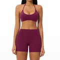 quick-drying yoga clothes suit breathable elastic casual yoga suit seamless running fitness clothes for women 2551