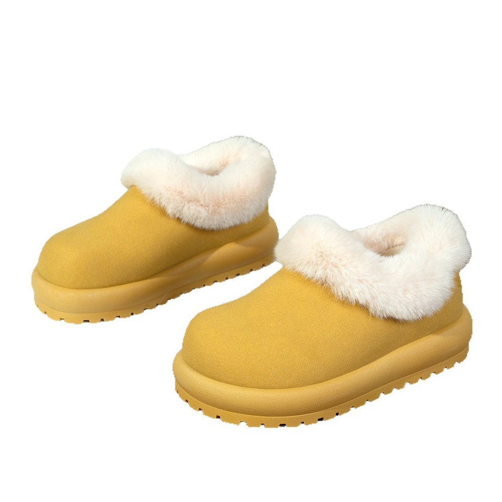 summer new arrival: plus-size women's casual comfort fleece-lined slippers - stylish outerwear wholesale