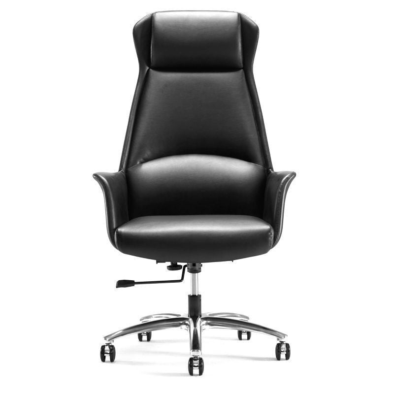 Casual chair, comfortable ergonomic chair, conference computer chair, business leather chair, office chair, live broadcast, home study, no