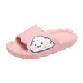 Cute cloud girl heart slippers women's summer soft bottom indoor home non-slip bathroom bath outwear sandals women's