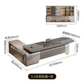 3.2m single cabinet boss desk+ 3.6m file cabinet