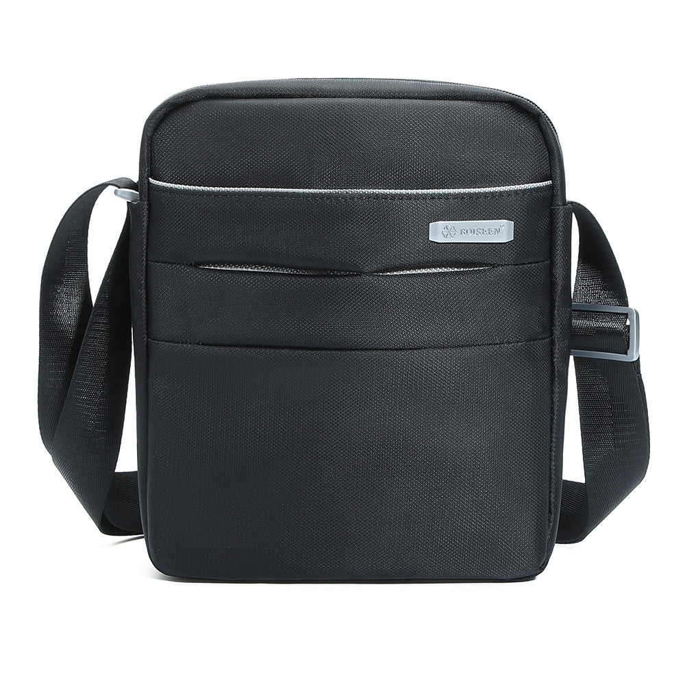 Boiseen New Men's Shoulder Bag Cross-border Business Multifunctional Crossbody Men's Backpack Outdoor Travel Storage Bag