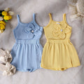 Children's clothing  cross-border fashionsummergirlnew arrival flower camisole + short skirt