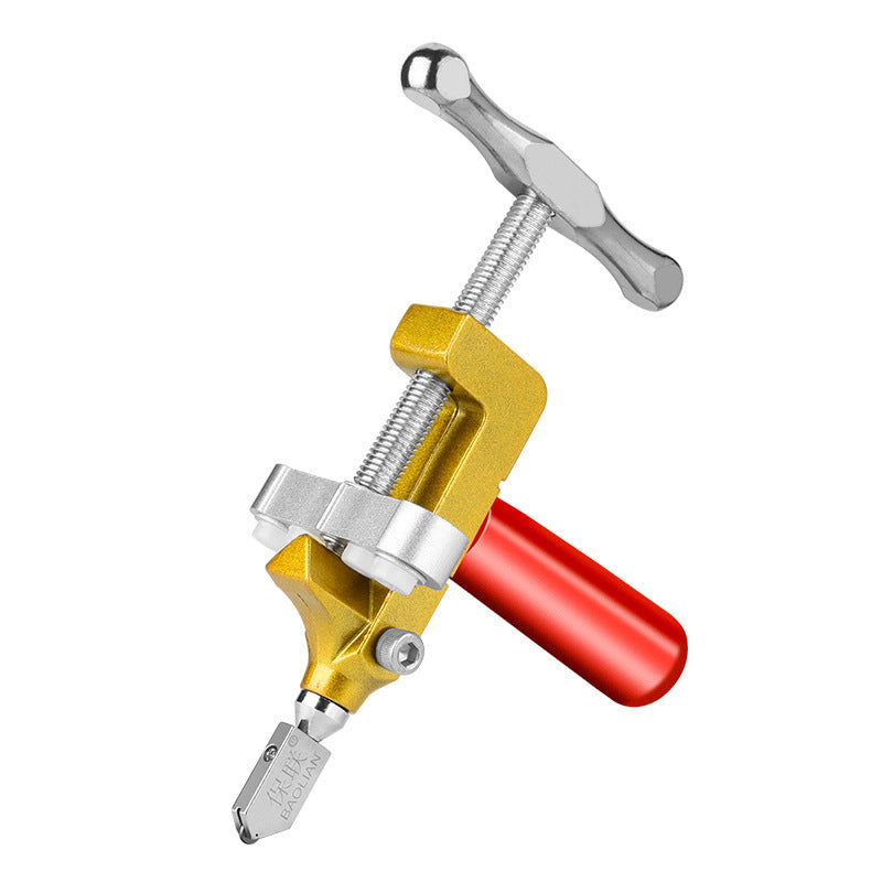 Glass knife for home diamond boundary opener for thick ceramic tile cutting special artifact multi-functional roller type hand-held head
