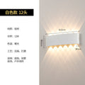 [12 heads] outdoor sand white waterproof wall lamp warm light 12w