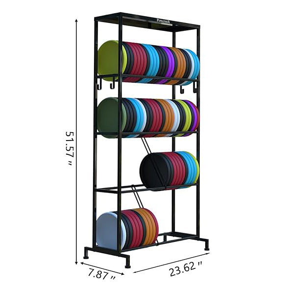 Source Factory Frisbee Golf Metal Storage Rack Frisbee Station Storage Rack Frisbee Sports Equipment Storage Rack