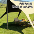 Vinyl canopy tent outdoor camping equipment camping portable foldable awning windproof sun protection swallowtail butterfly shape