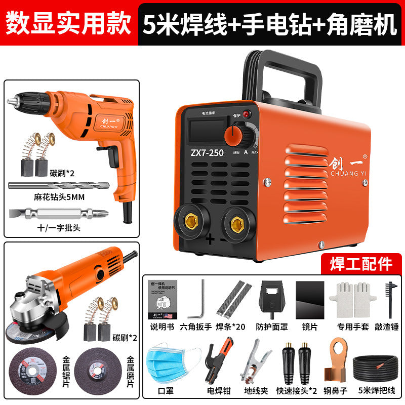 Chuangyi industrial grade welding machine 380v high power 220v for home dual voltage intelligent special stainless steel welding king