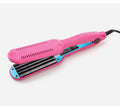 Factory direct sales straight plate clip temperature-adjustable electric splint lazy hair straightener corn silk splint fluffy corn perm does not damage hair