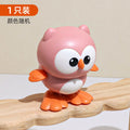 Wind-up toy baby owl - wind it up and watch it hop and run! perfect for toddlers and kids aged 1-2, boys and girls