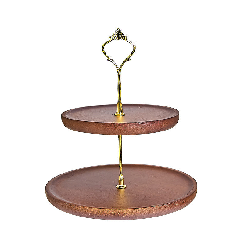 Dessert table display stand, new chinoiserie wedding cake tray, multi-layered afternoon tea snack stand, tea break table, pastry display