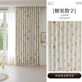 Cute cartoon kids' room curtains - boys & girls bedroom thickened blackout eco-friendly antibacterial cotton linen printed fabric