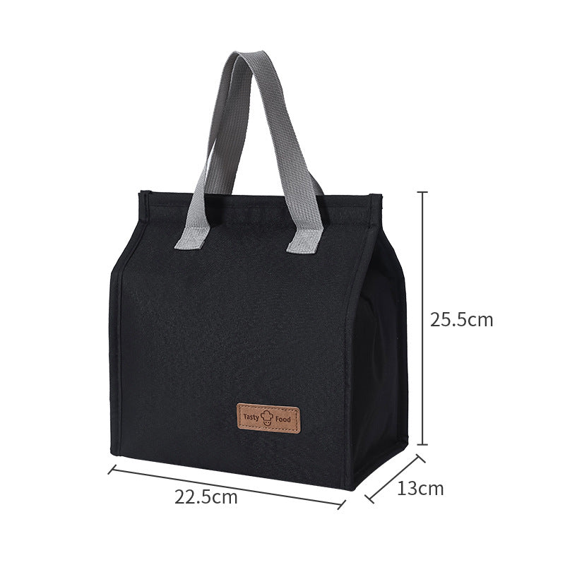 Beilian Hand Carry Bento Bag Japanese Style Portable Lunch Box Bag Thickened Aluminum Film Lunch Bag Student Handheld Bento Bag