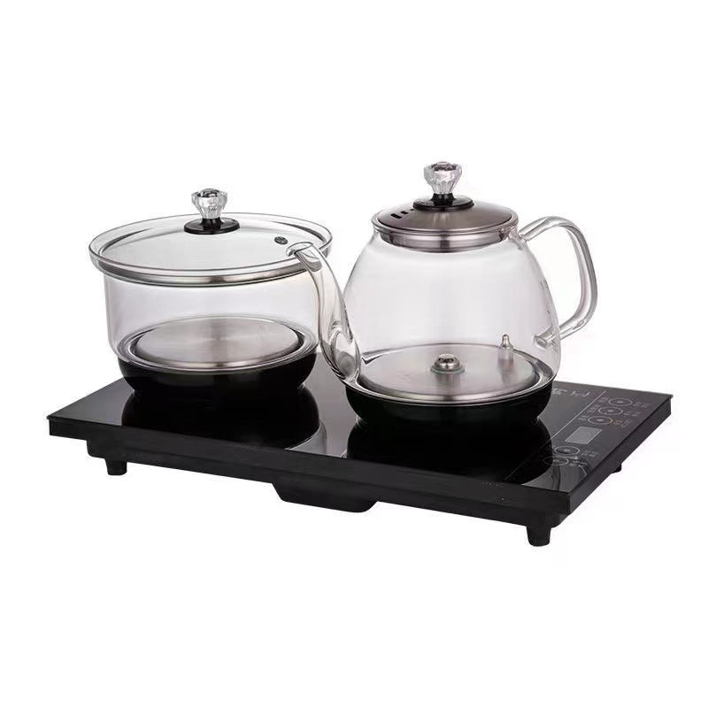 Fully automatic water kettle for homeelectric water kettle bottom water bubble boiling self-priming water pumping tea set suit electric tea stove